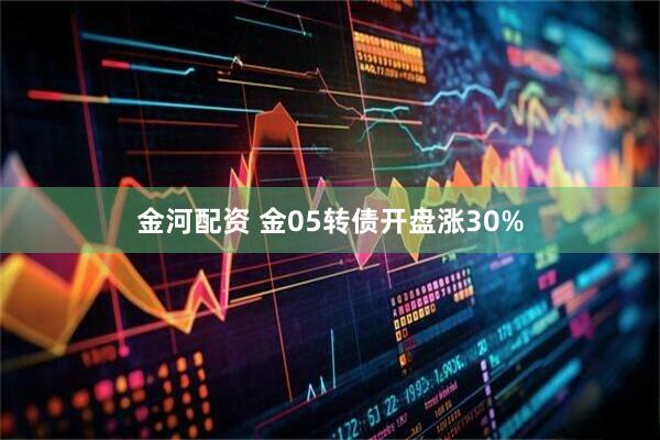 金河配资 金05转债开盘涨30%